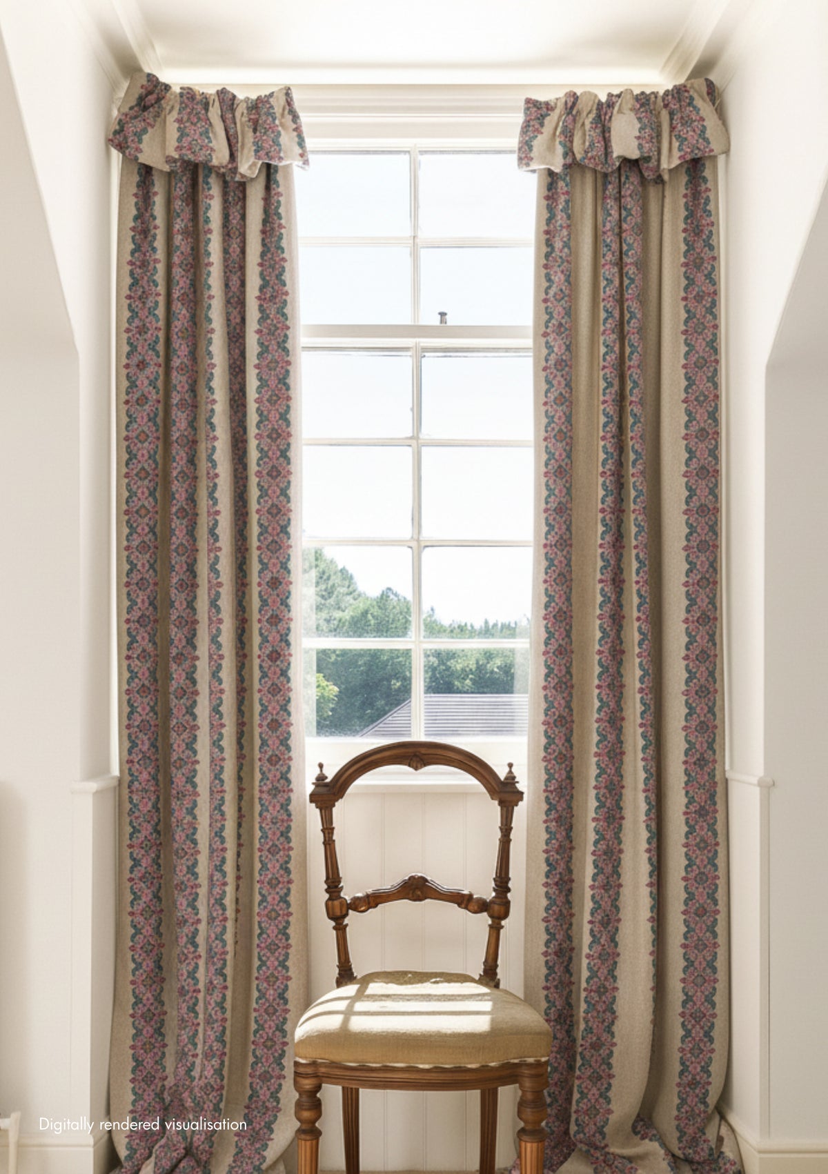Balazuc Morocco Stripe Linen / Natural