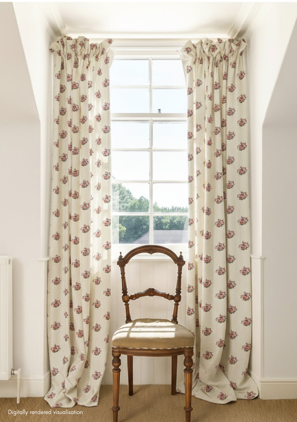 Balazuc Posy Linen / Ivory