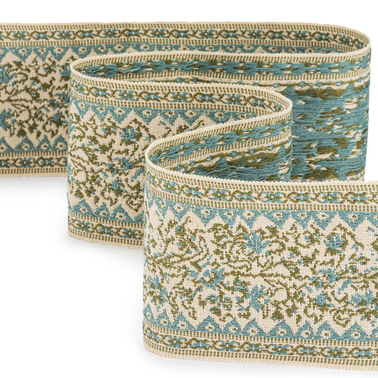 Jaujac Braid / Spring Blue