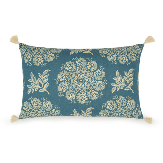 Jaujac Rondelle Tasselled Cushion | 55 x 32cm