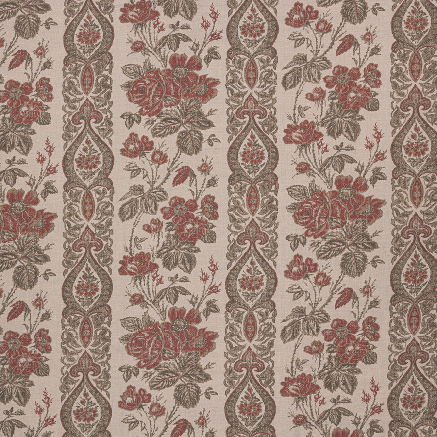 Jaujac Rose Linen / Carmine