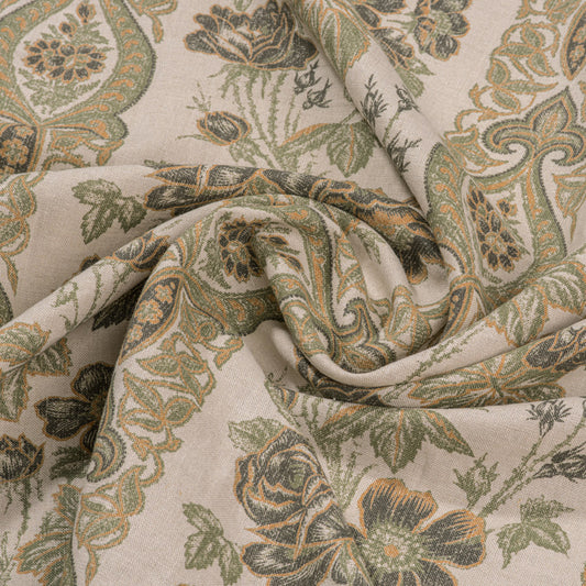 Jaujac Rose Linen / Ochre Samples