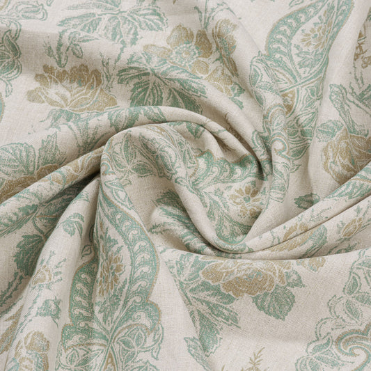 Jaujac Rose Linen / Robin's Egg Samples