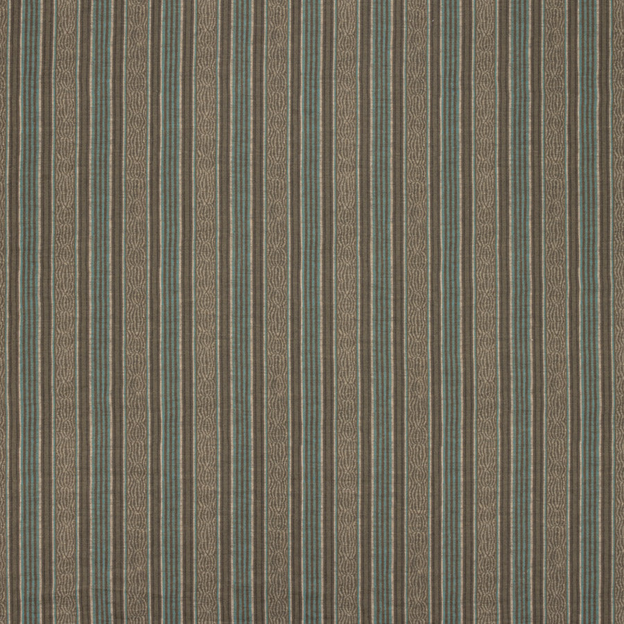 Jaujac Stripe Linen / Truffle-Blue