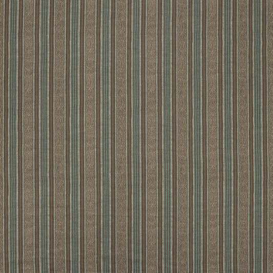 Jaujac Stripe Linen / Truffle-Blue