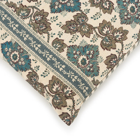 Large Braided Somborne Linen Lumbar Cushion | 3 colours | 78 x 35 cm