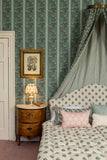 Waverley Stripe Linen / Teal Waverley Stripe Linen / Teal