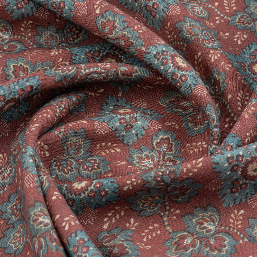 Somborne Linen / Merlot Somborne Linen / Merlot