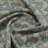 Somborne Linen / Teal Samples Somborne Linen / Teal Samples