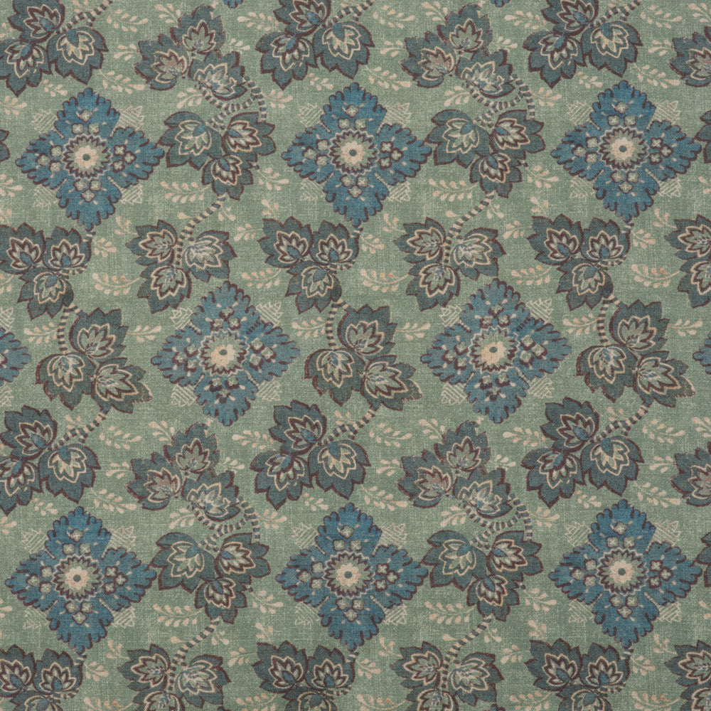 Somborne Linen / Teal Samples Somborne Linen / Teal Samples