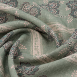 Somborne Stripe Linen / Teal Samples Somborne Stripe Linen / Teal Samples