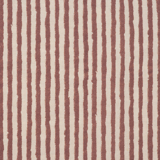 Waverley Stripe Linen / Merlot Samples