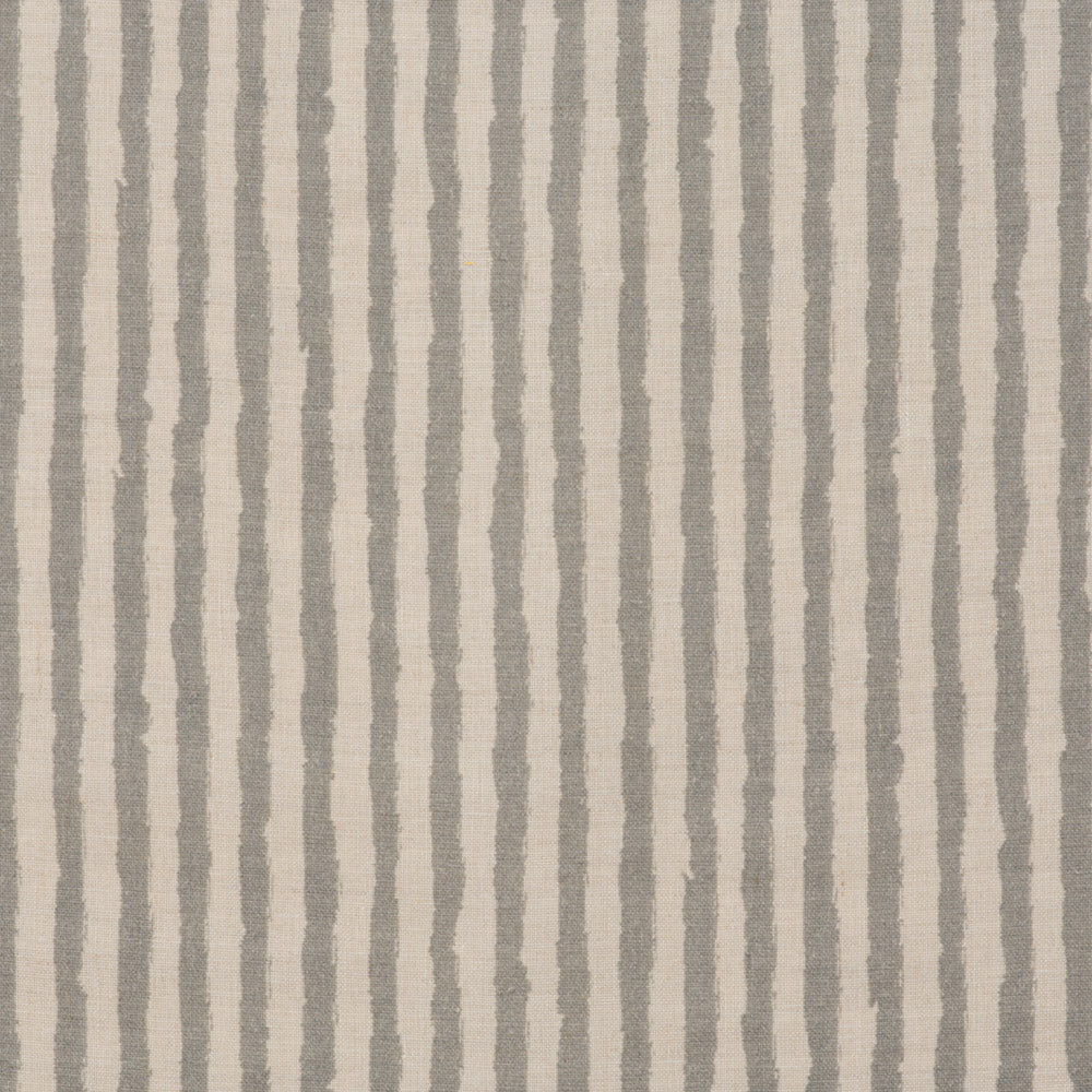 Waverley Stripe Linen / Smoke Grey Samples Waverley Stripe Linen / Smoke Grey Samples
