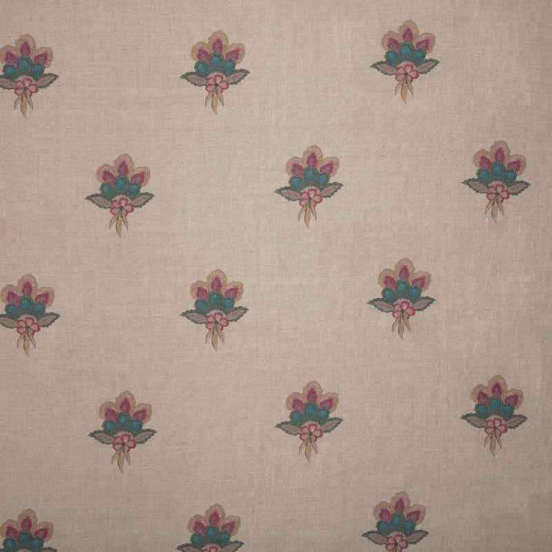 Balazuc Trefoil Linen / Natural