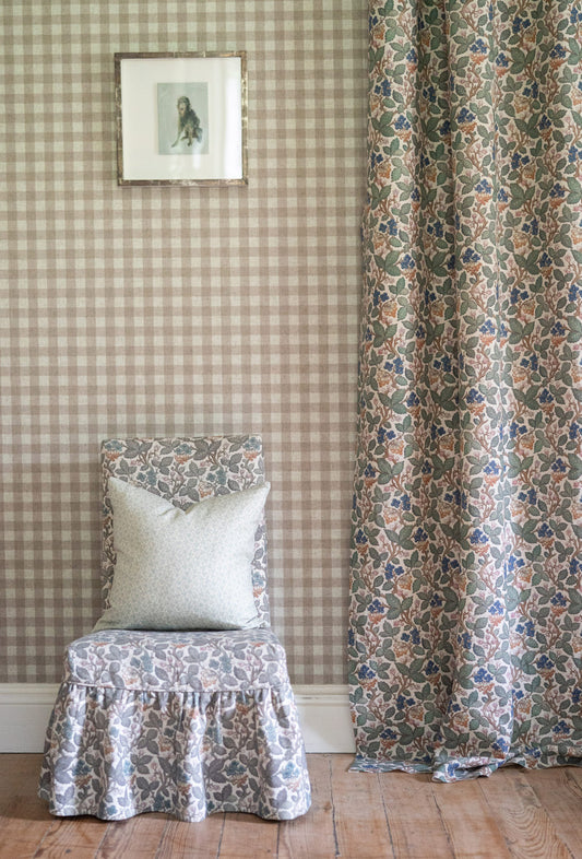 Briar Linen / Indigo Blue