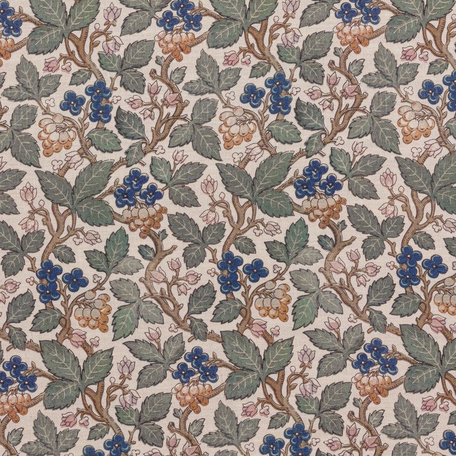 Briar Linen / Indigo Blue