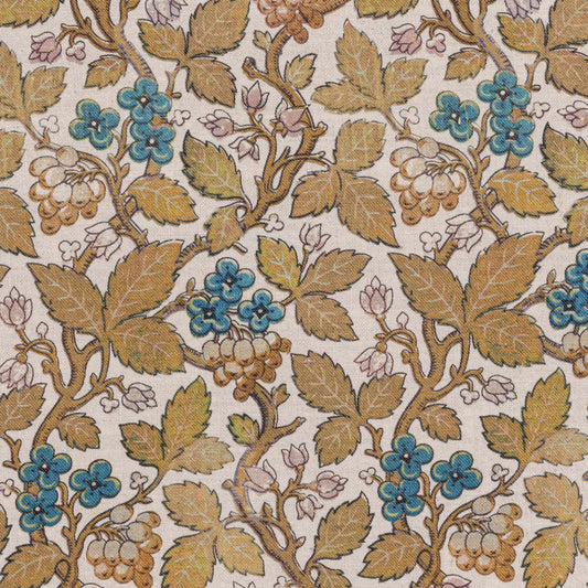 Briar Linen / Ochre Blue Samples