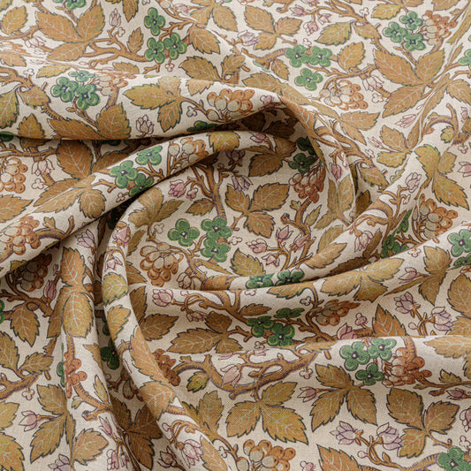 Briar Linen / Ochre Green