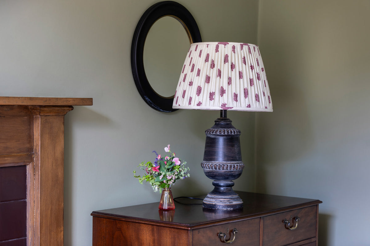 D'Arbres Linen Gathered Lampshade