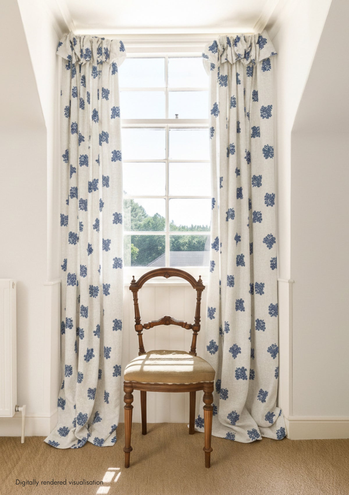 D'Arbres Linen / Indigo