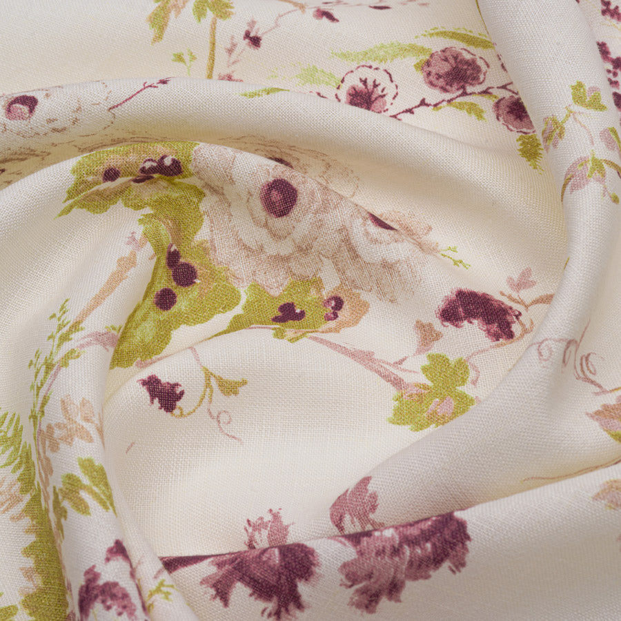 Dianthus Linen / Damson Samples Dianthus Linen / Damson Samples