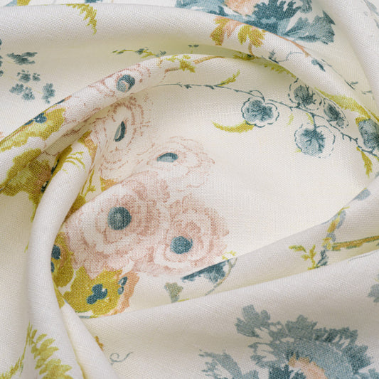 Dianthus Linen / Duck Egg Samples