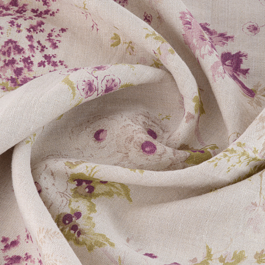 Dianthus Linen / Vintage Damson Samples