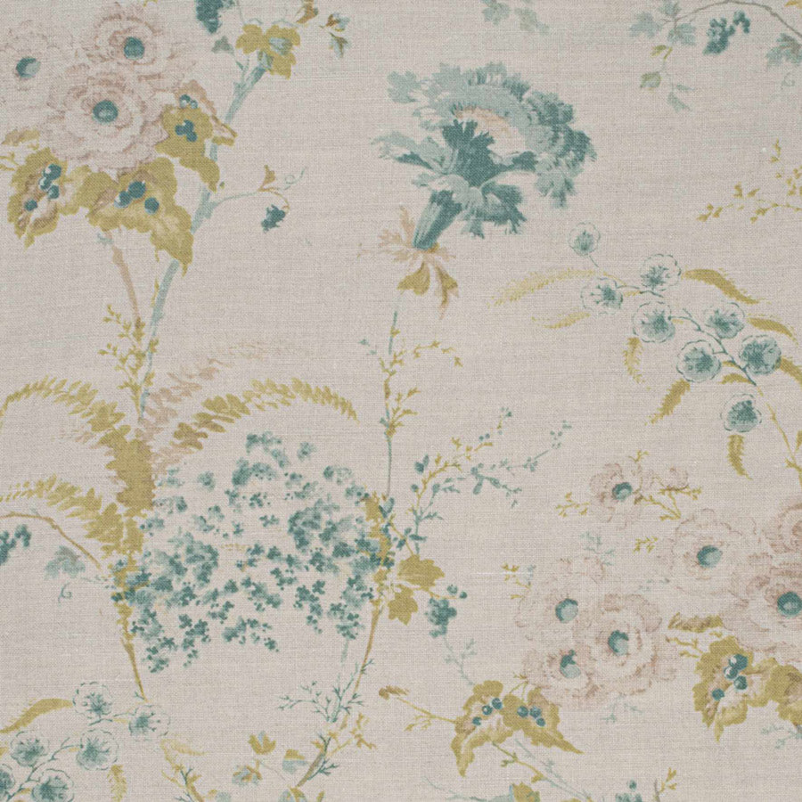 Dianthus Linen / Vintage Duck Egg Samples
