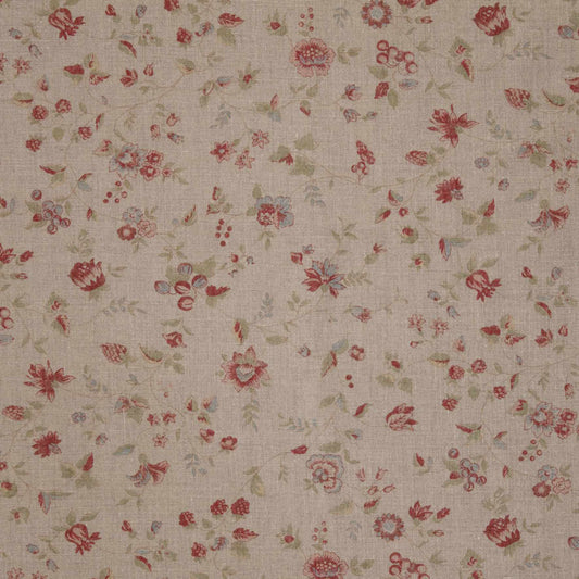 Framboise Double Aged Linen / Natural Samples