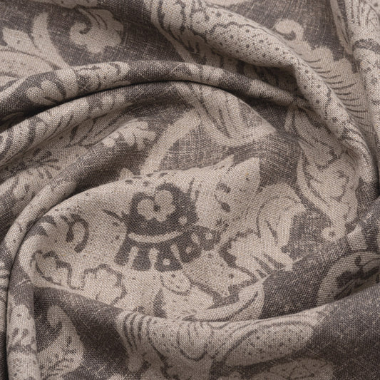 Hattingley Linen / Chocolate on Natural Samples