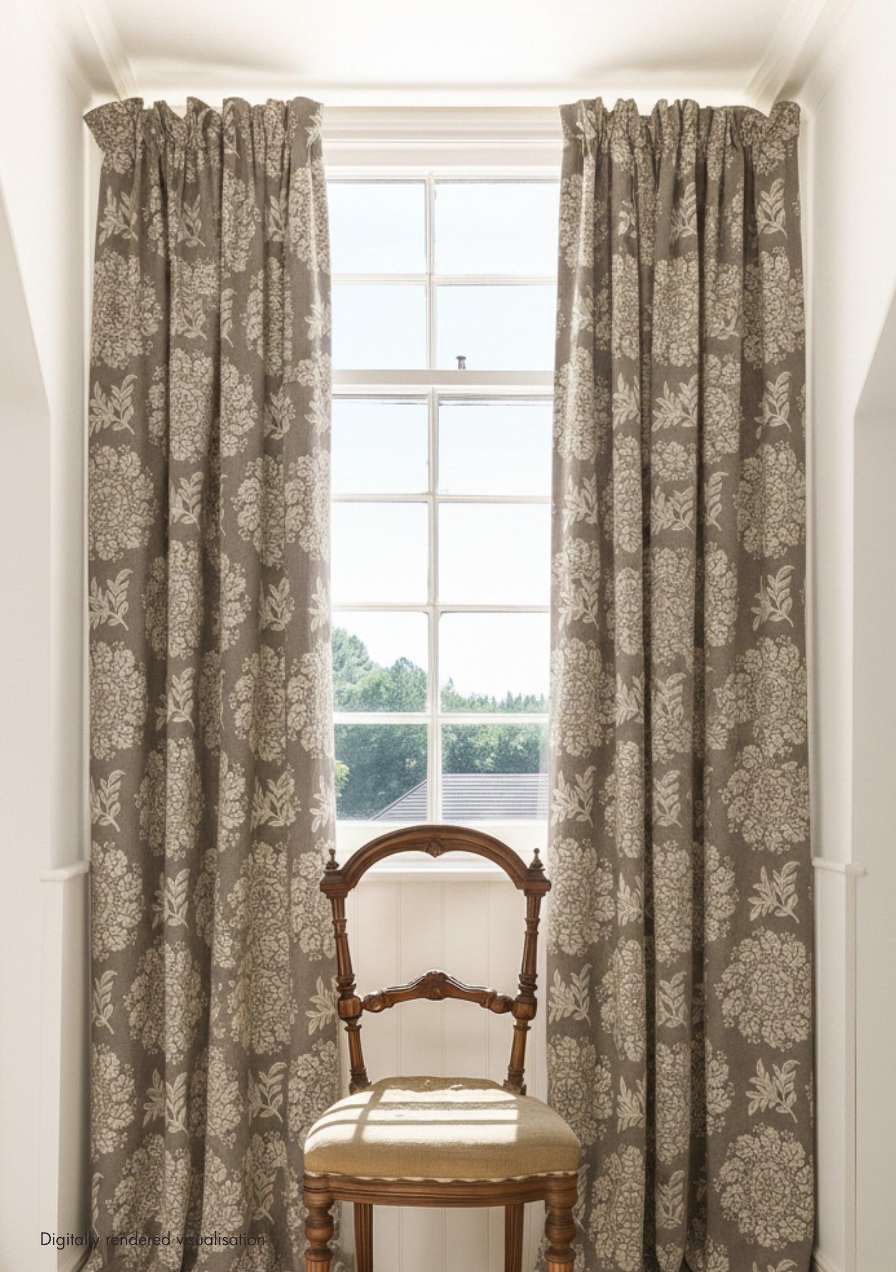 Jaujac Rondelle Linen / Truffle Jaujac Rondelle Linen / Truffle