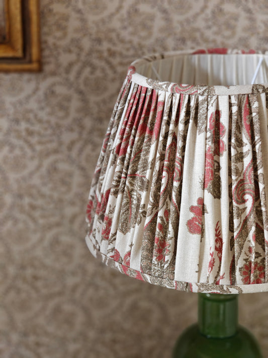 Jaujac Rose Gathered Lampshade
