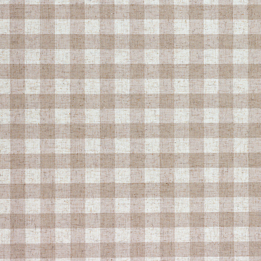Linen Check Wallcovering / Natural