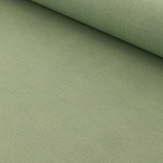 Linen Print Wallpaper / Olive