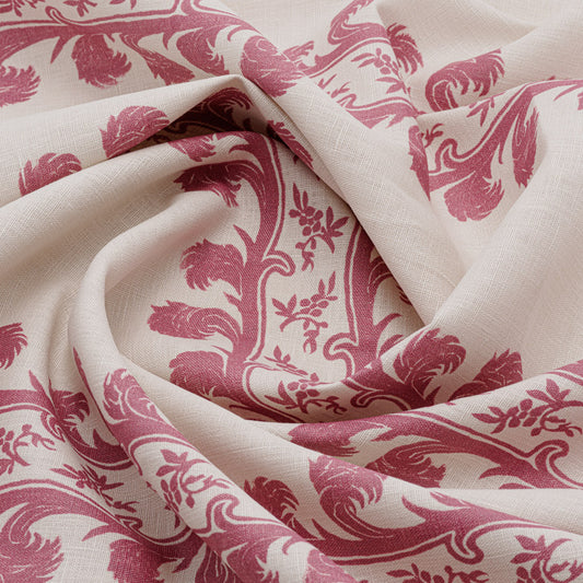 Plume Stripe Linen / Sutton Red Samples