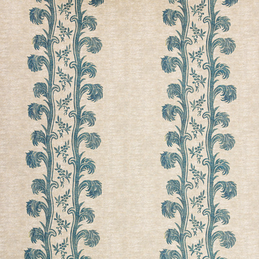 Plume Stripe Wallpaper / Teal
