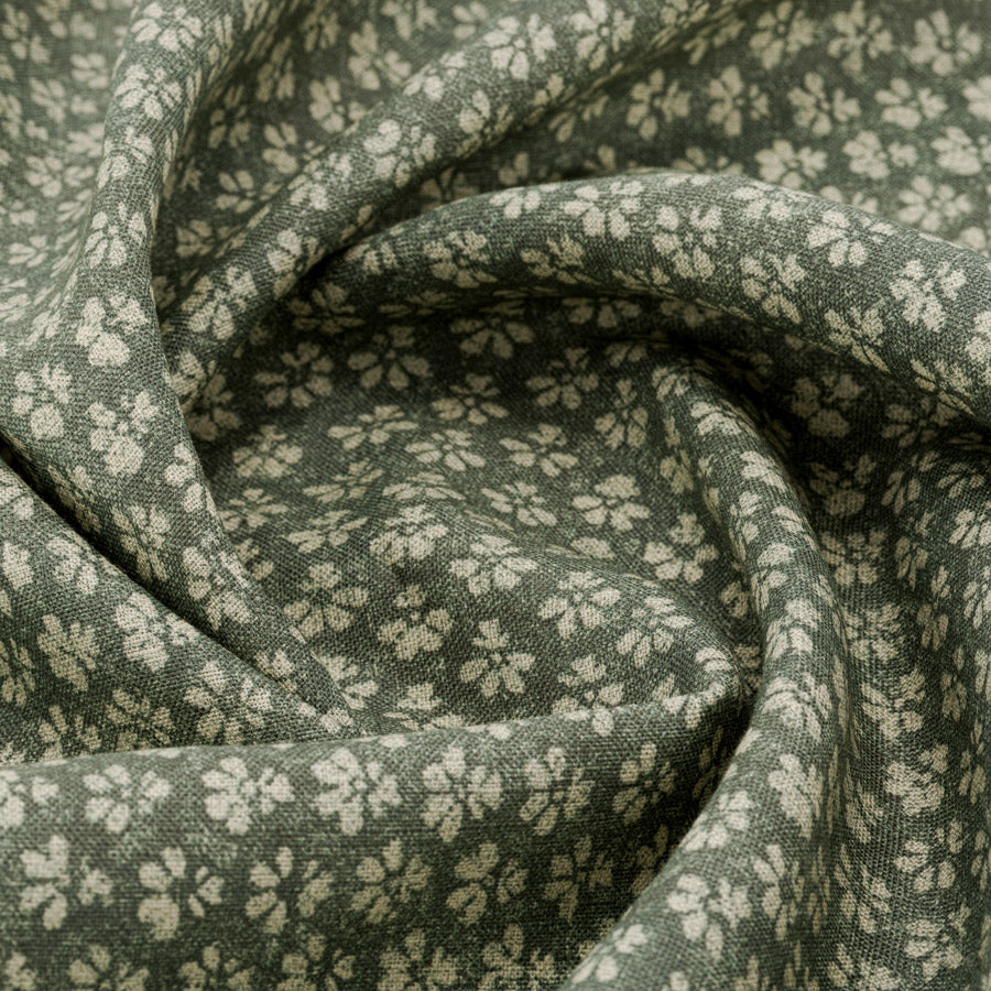 Sakura Linen / Hunter Green Sakura Linen / Hunter Green