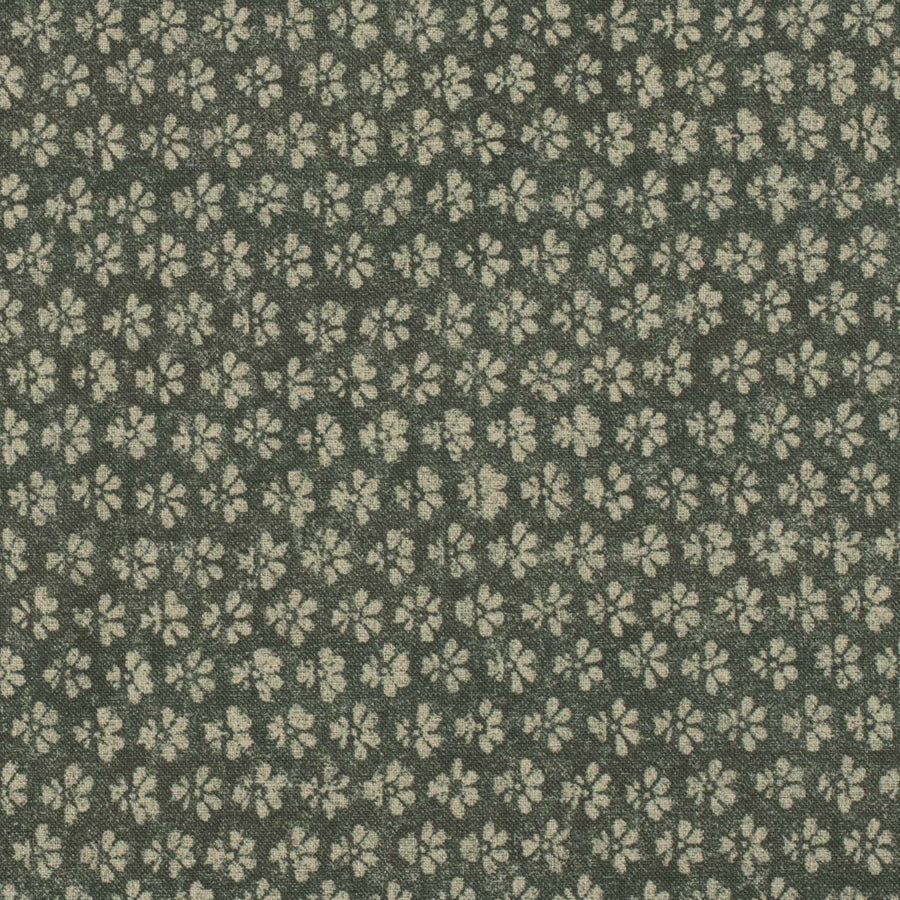 Sakura Linen / Hunter Green Samples