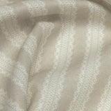 Torchon Stripe Linen / Mouse Samples Torchon Stripe Linen / Mouse Samples