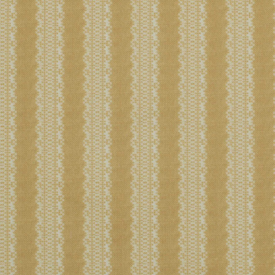 Torchon Stripe Linen / Mustard Samples Torchon Stripe Linen / Mustard Samples