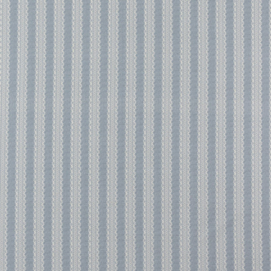 SALE: Torchon Stripe Linen / Old Blue | Batch No2806S | 20m available