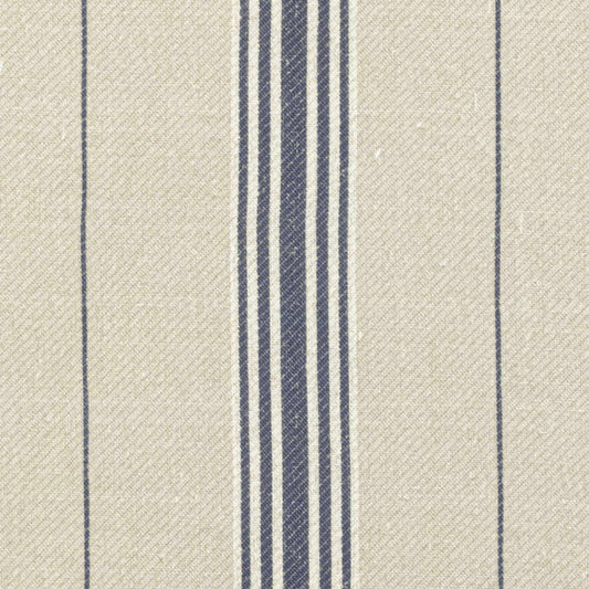 Vallon Stripe Linen / Indigo Sample
