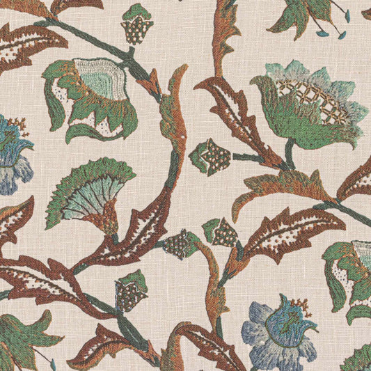 Wherwell Linen / Green Samples