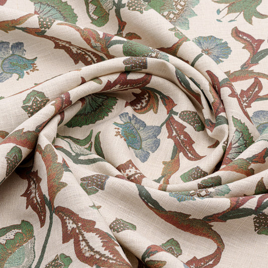 Wherwell Linen / Green Samples