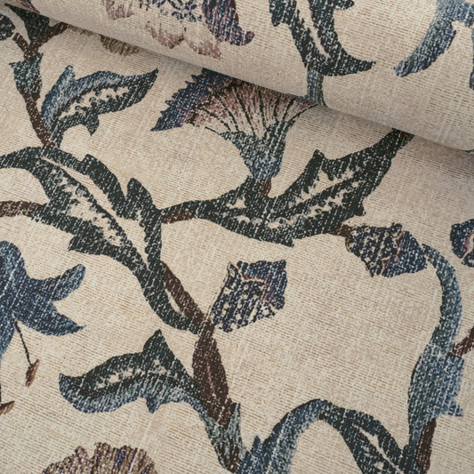 Wherwell Wallpaper / Blue