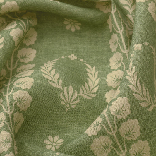 Couronne Linen / Fern Green Samples