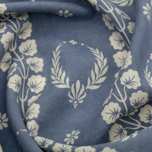 Couronne Linen / Marine Blue Samples
