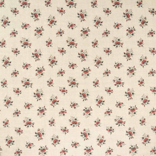 Labeaume Posy Linen / Cherrywood