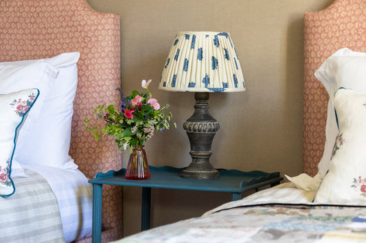 D'Arbres Linen Gathered Lampshade