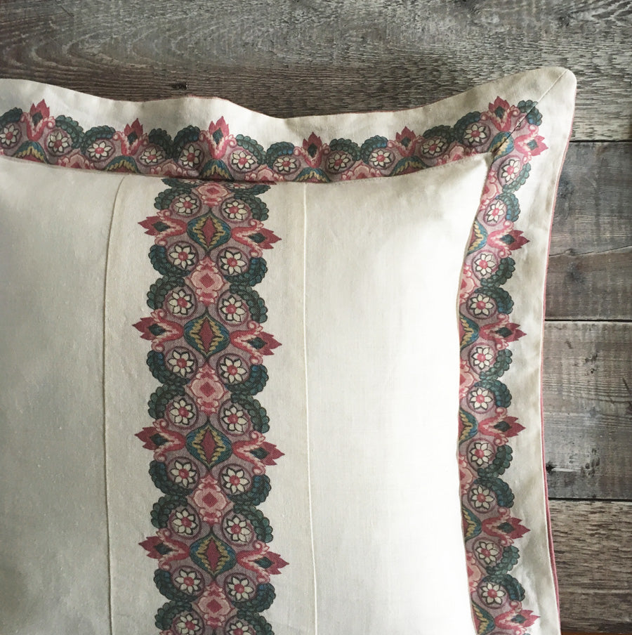 Balazuc Morocco Stripe Linen / Ivory